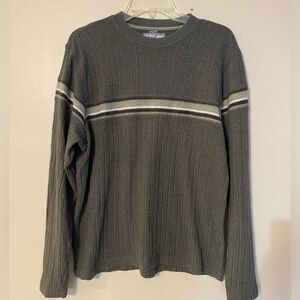 Urban Up Pipeline Pull Over Lightweight Ribbed Sweater
